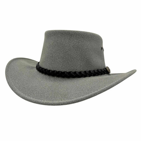Jacaru 1065 Ranger Hat – Oiled Leather | Wide Brim | UPF 50+