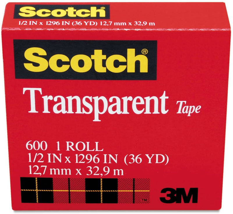 Load image into Gallery viewer, Scotch 3M Transparent Tape 12.7mm x 32.9m - MADE IN USA-3

