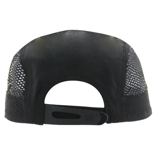 CAT AO Print Hat Snapback Baseball Hat Cap Skate Surf Caterpillar - Pitch Black-4