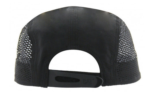 CAT AO Print Hat Snapback Baseball Hat Cap Skate Surf Caterpillar - Pitch Black-2