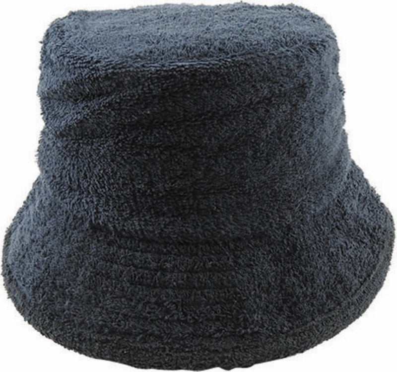 Load image into Gallery viewer, Terry Towelling Bucket Hat Daggy Fishing Camping Retro Aussie Lad Cap - Black-6
