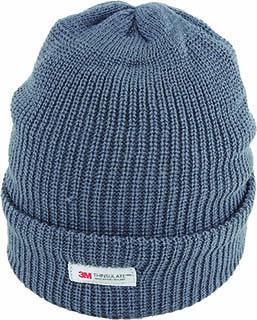 THINSULATE Acrylic Rib Knit BEANIE Hat Winter Thermal Lined Warmer Snow Ski-3