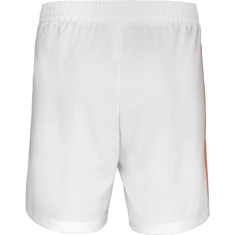 Load image into Gallery viewer, Babolat Play Mens Tennis Shorts in White/Orange-4
