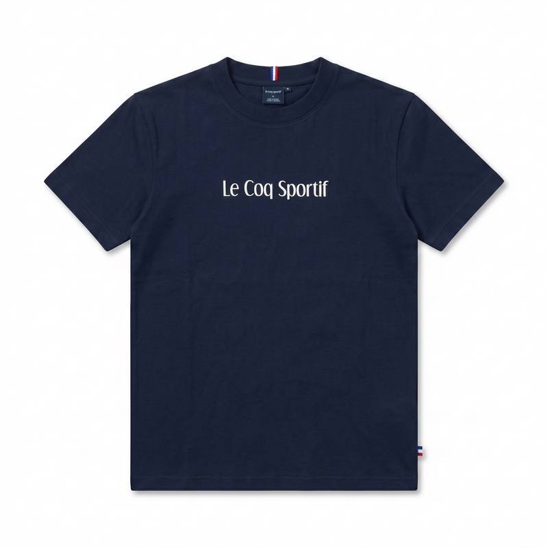 Load image into Gallery viewer, Le Coq Sportif Mens Voile Tee Top T Shirt - Dress Blues-1
