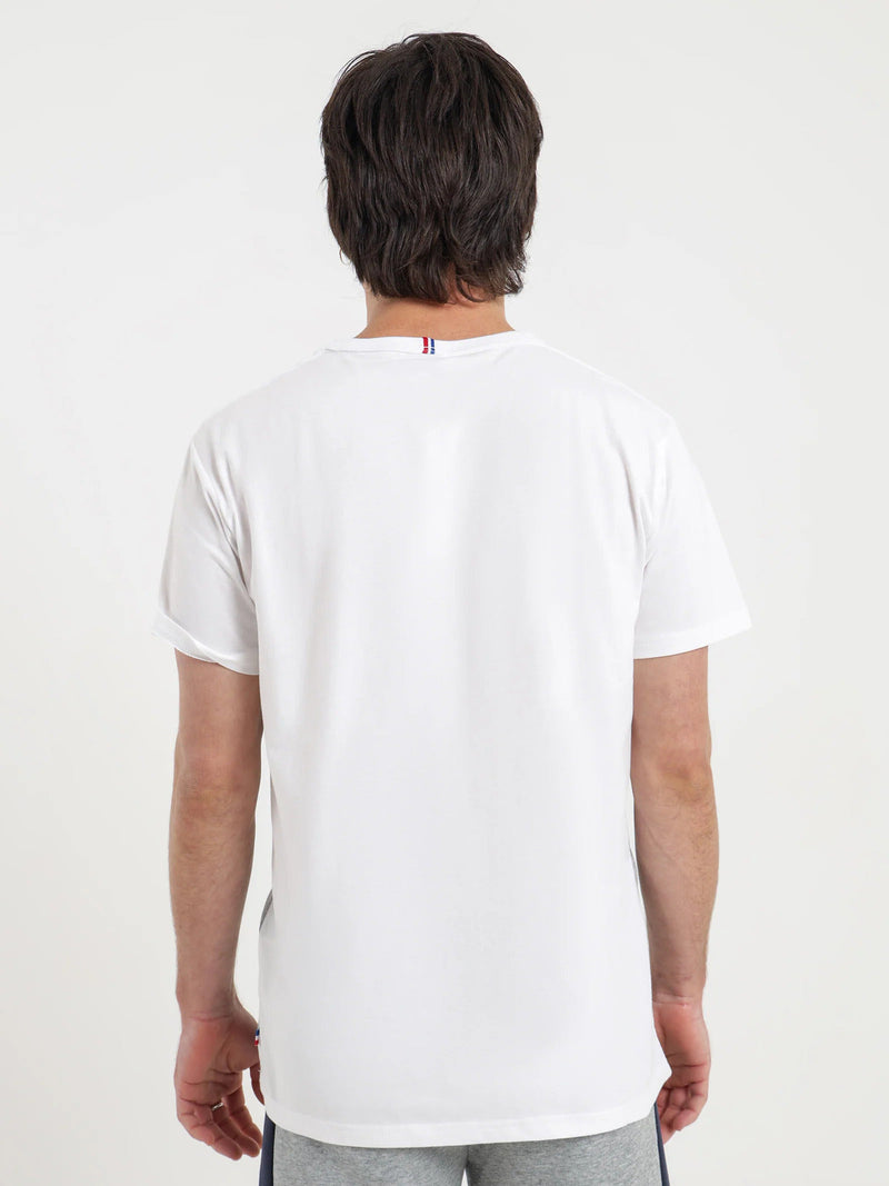 Load image into Gallery viewer, Le Coq Sportif Mens Gaston Tee Top T Shirt - Grey Marle-4
