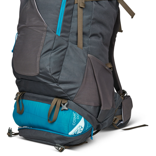 KELTY Asher 85L Backpack Bag Travel Hiking Camping Pack - Beluga/Stormy Blue-2