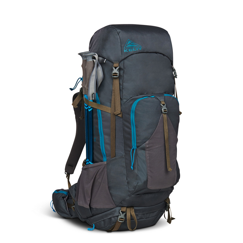 Load image into Gallery viewer, KELTY Asher 85L Backpack Bag Travel Hiking Camping Pack - Beluga/Stormy Blue-0
