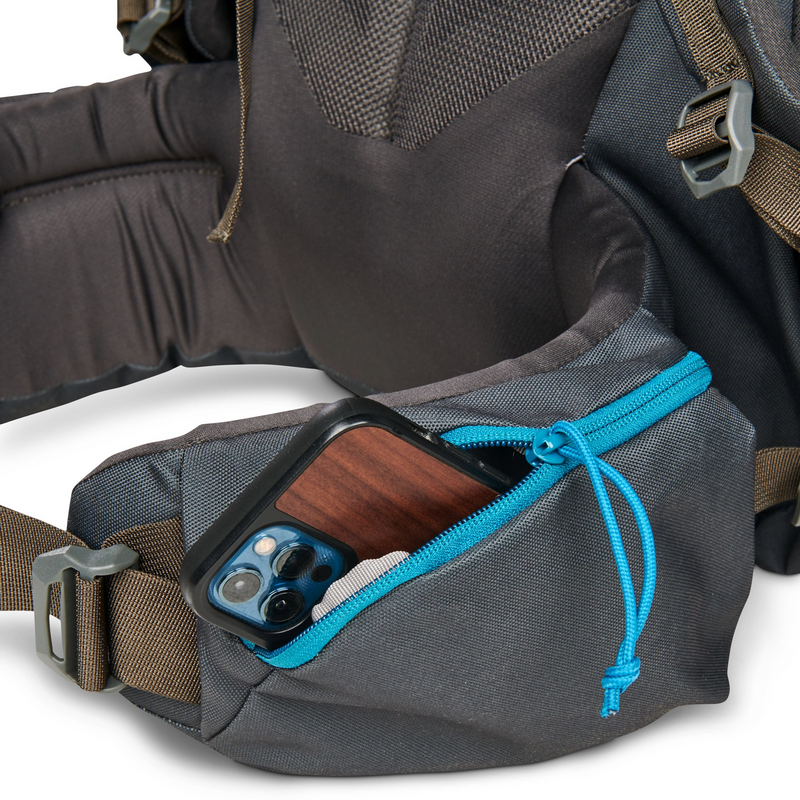 Load image into Gallery viewer, KELTY Asher 85L Backpack Bag Travel Hiking Camping Pack - Beluga/Stormy Blue-4
