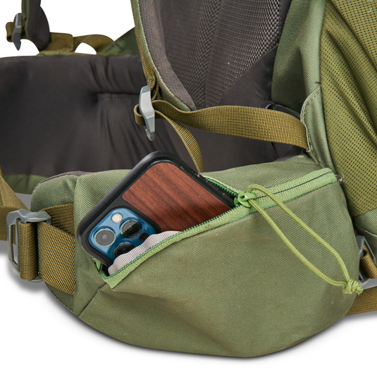 KELTY Asher 85L Backpack Bag Travel Hiking Pack - Winter Moss/Dill-4
