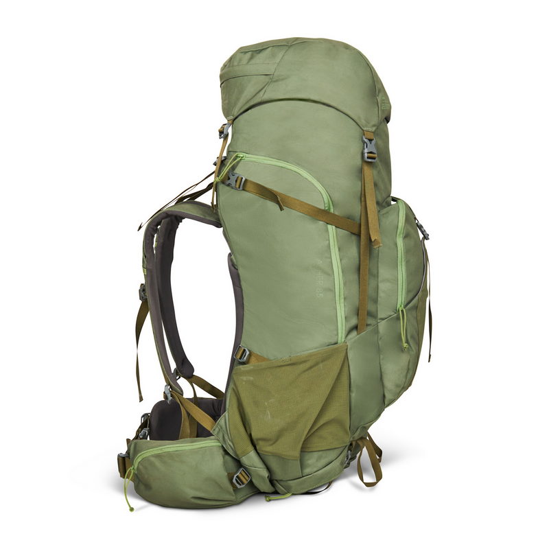 Load image into Gallery viewer, KELTY Asher 85L Backpack Bag Travel Hiking Pack - Winter Moss/Dill-2
