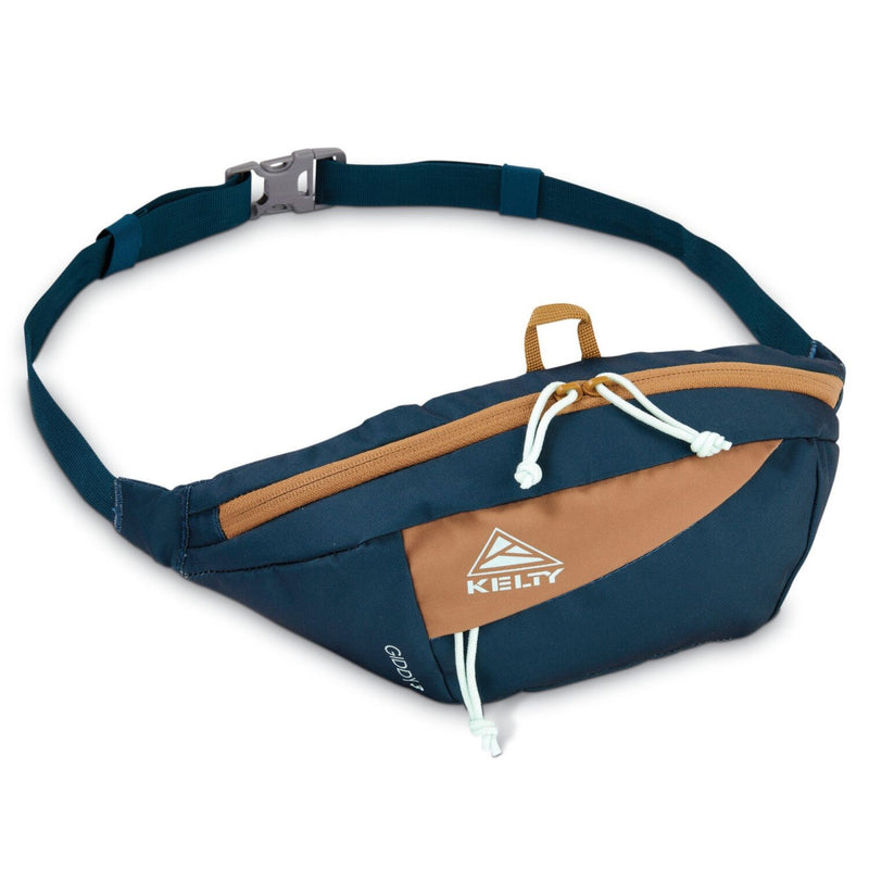 Load image into Gallery viewer, KELTY Giddy 3 Slingbag 3L Crossbody Hip Pack Bag - Reflecting Pond/Dull Gold-0
