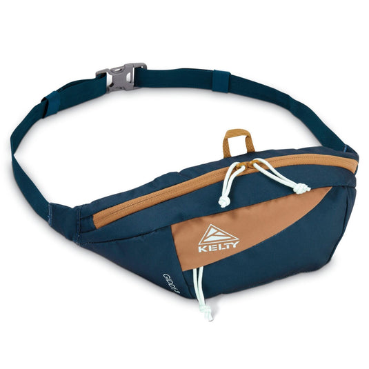 KELTY Giddy 3 Slingbag 3L Crossbody Hip Pack Bag - Reflecting Pond/Dull Gold-0