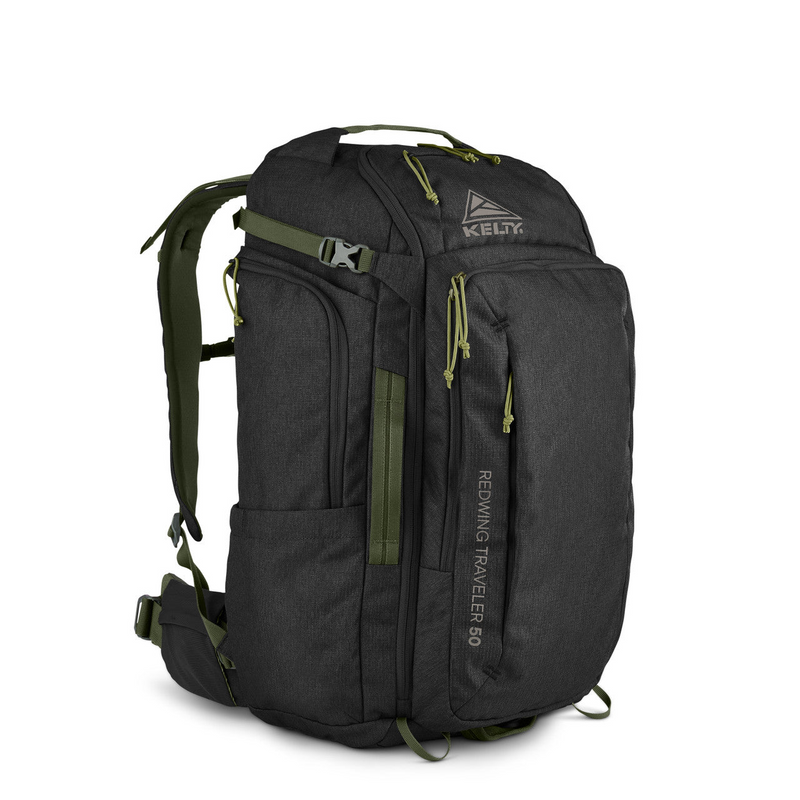 Load image into Gallery viewer, Kelty Redwing Traveler 50 Travel Outdoor Backpack Bag in Black-1
