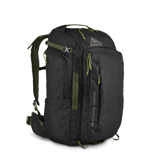 Kelty Redwing Traveler 50 Travel Outdoor Backpack Bag in Black-0