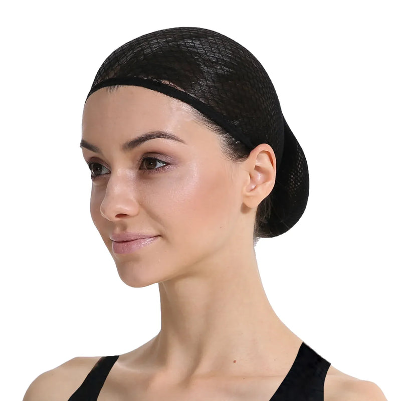 Load image into Gallery viewer, Black Open-Top Wig Cap - Breathable Mesh Hair Net for Wig Fitting &amp; Comfort-1
