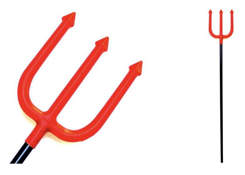 Load image into Gallery viewer, 7x 110cm HALLOWEEN RED DEVIL TRIDENT Fork Fancy Dress Costume Party Stick BULK-2
