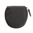 Dents 8cm x 7cm Avon Smooth Leather Coin Purse Zip Around - Black-4