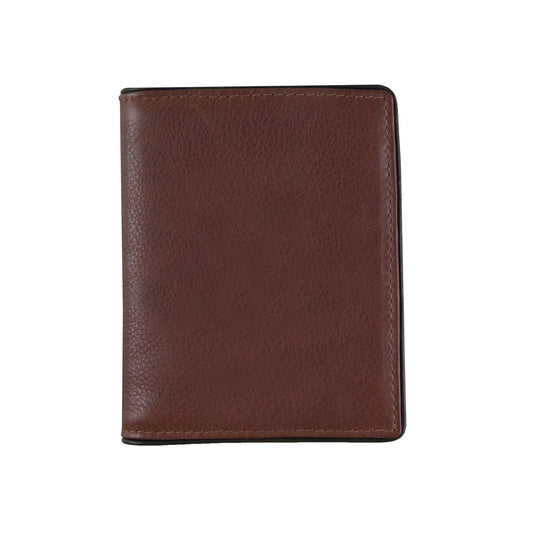 Dents RFID Two-Colour Pebble Grain Leather Business Card Holder - Tan-1