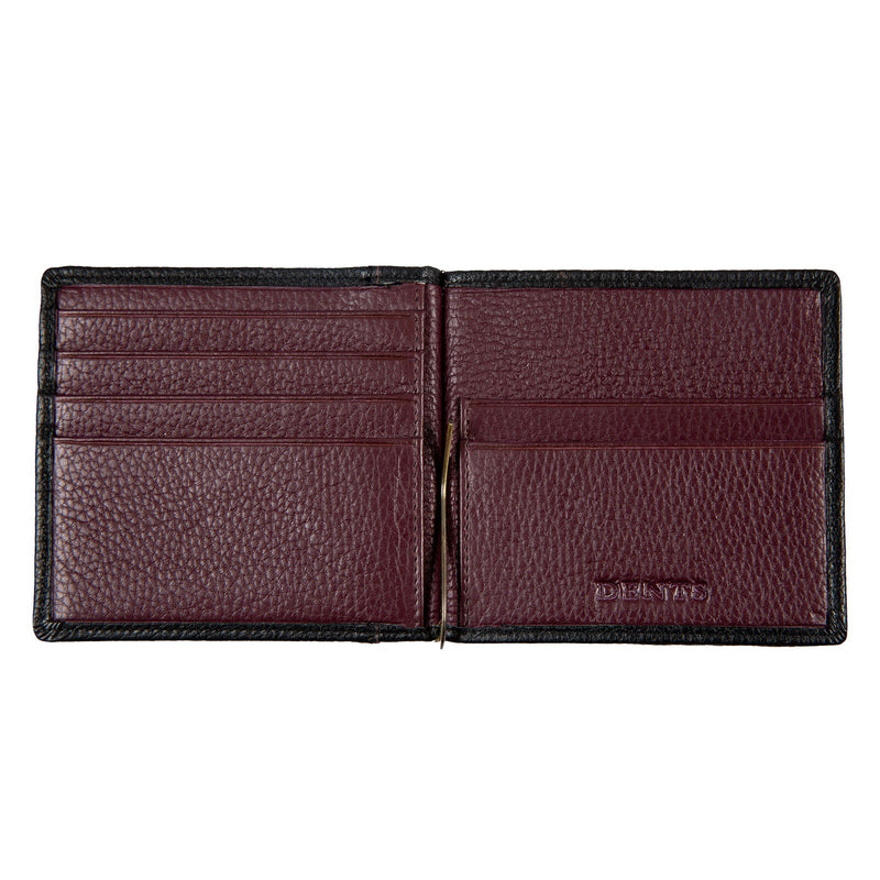 Load image into Gallery viewer, Dents Men's Pebble Grain Leather Bifold Wallet with Money Clip and RFID Blocking-4
