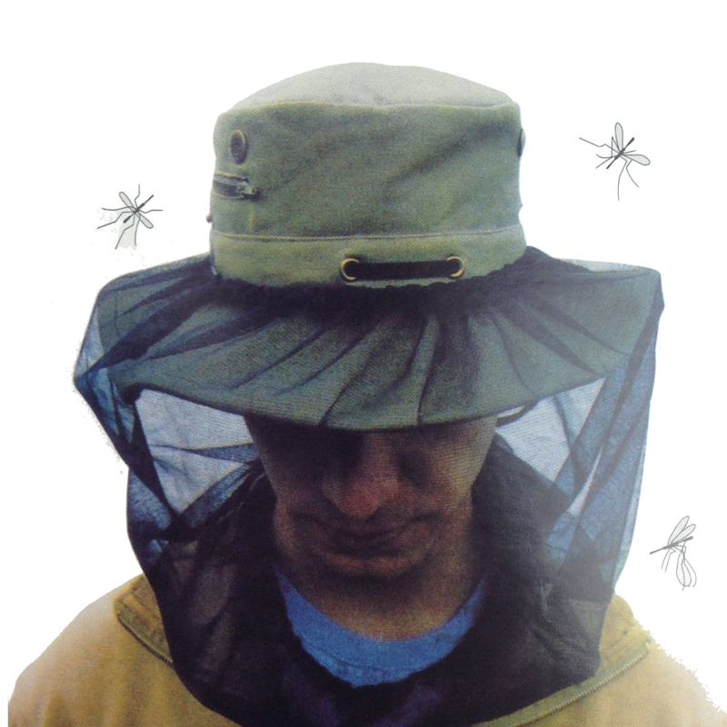 Load image into Gallery viewer, Mosquito Hat Net Head Protector Bee Bug Mesh Insect Mozzie Fishing Fly - Black-4
