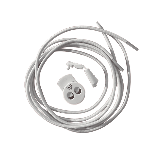 Vivobarefoot Toggle Laces Adult – Plain White