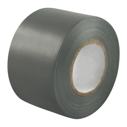 Joint Clipper Duct Tape Seal 48mm x 16m Roll PVC Insulating - Silver-0