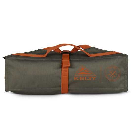 KELTY Chef Roll Kitchen Tool Organizer for Camping Travelling in Beluga/Dull Gold-2