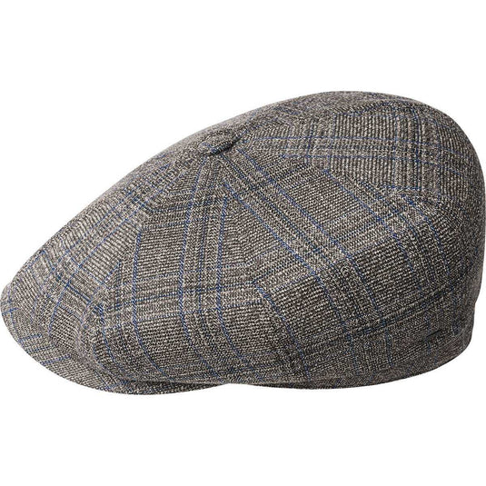 Bailey Mens Zeff Ivy Newsboy Flat Cap Hat - Black-0