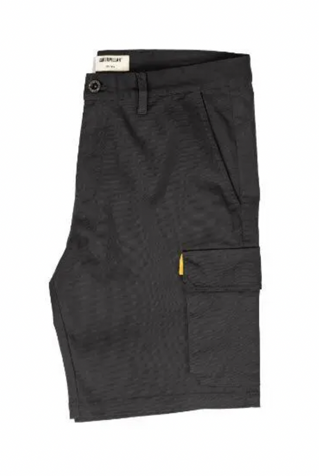 Caterpillar Mens CAT Foundation Cargo Comfortable Shorts - Pitch Black-0