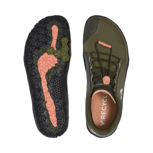 Vivobarefoot Primus Trail III All Weather FG Womens Dark Olive-1