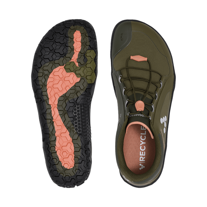 Load image into Gallery viewer, Vivobarefoot Primus Trail III All Weather FG Mens Dark Olive-1
