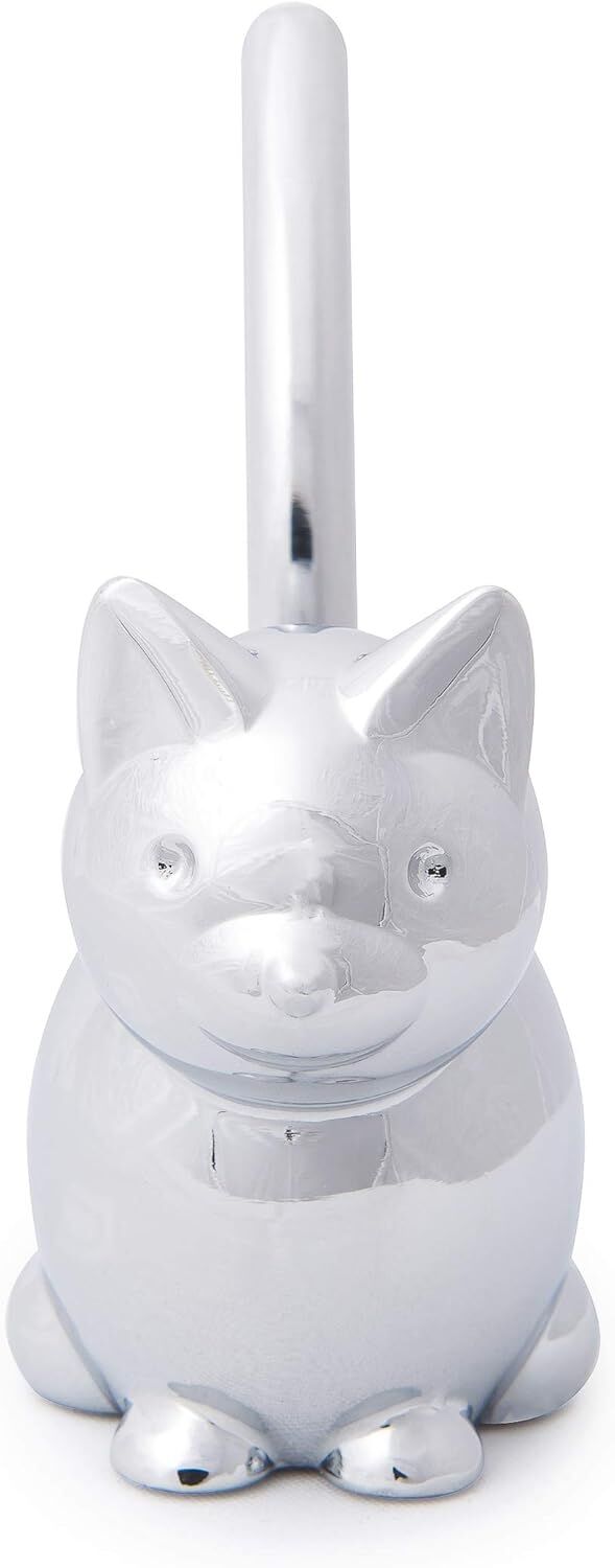 Load image into Gallery viewer, Umbra Zoola Cat Chrome Ring Holder-4
