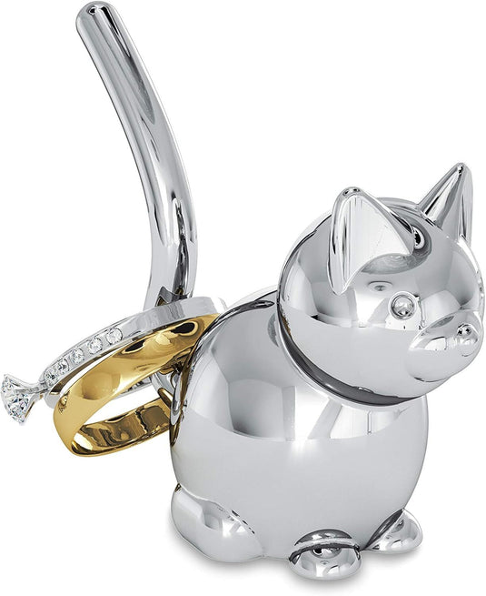 Umbra Zoola Cat Chrome Ring Holder-0