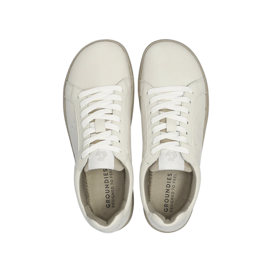 Groundies Universe Women's Barefoot Sneakers – Off-White