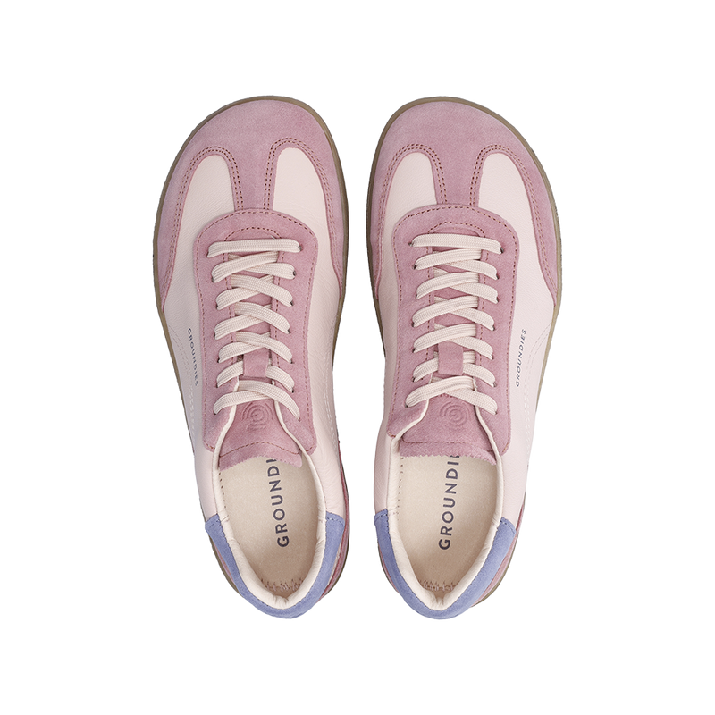 Load image into Gallery viewer, Groundies Panama Women's Barefoot Sneakers – Pink/Orchid
