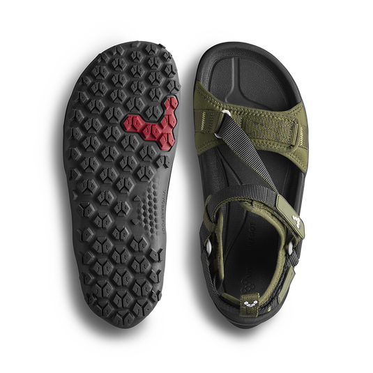Vivobarefoot Tracker Ora Sandal Womens Dark Olive-1