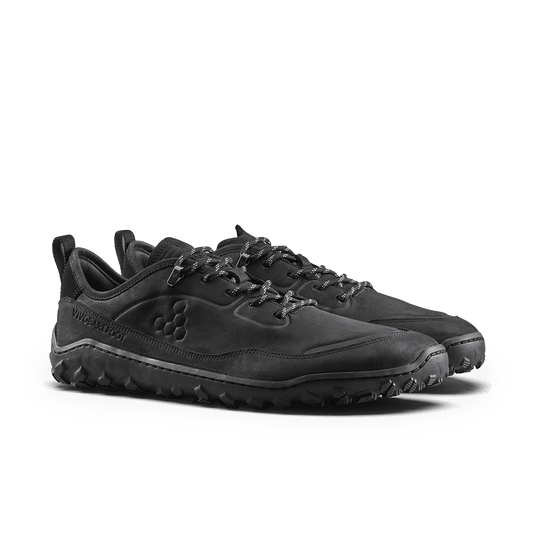 Vivobarefoot Tracker Leather At Low II Mens Obsidian-3