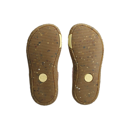Groundies Noto 2.0 Kids' Barefoot Sandals – Rouge/Lemon Cream