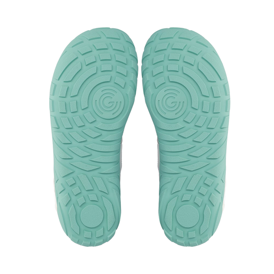 Groundies Chamonix TR Low Men's Barefoot Trail Shoes – Stone/Mint