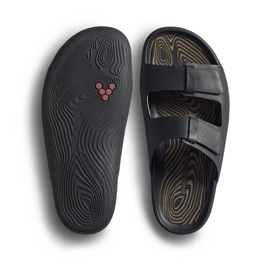 Vivobarefoot Sensus Yin Slide Mens Obsidian-1