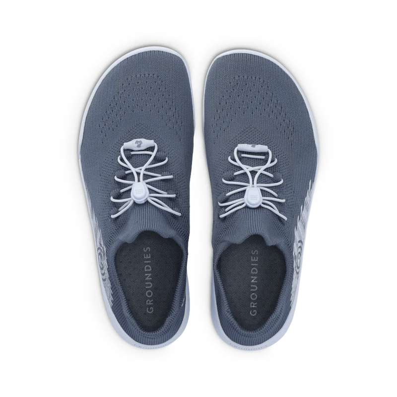 Load image into Gallery viewer, Groundies G-Pure Women's Barefoot Recovery Shoe – Denim Blue
