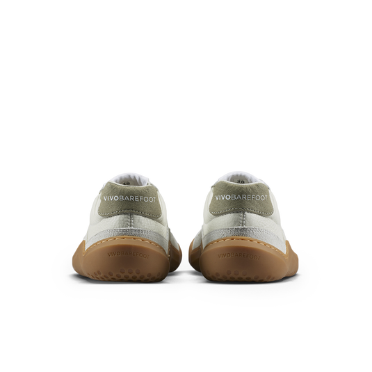 Vivobarefoot Gobi III Sneaker Leather Womens Limestone Dusty Green-4