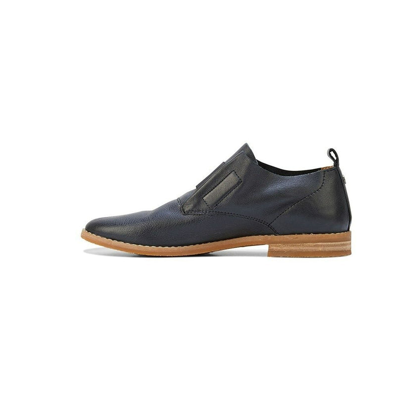 Load image into Gallery viewer, HUSH PUPPIES Women's Annerly Clever Flats Shoes Soft Leather Business Heels - Black-4
