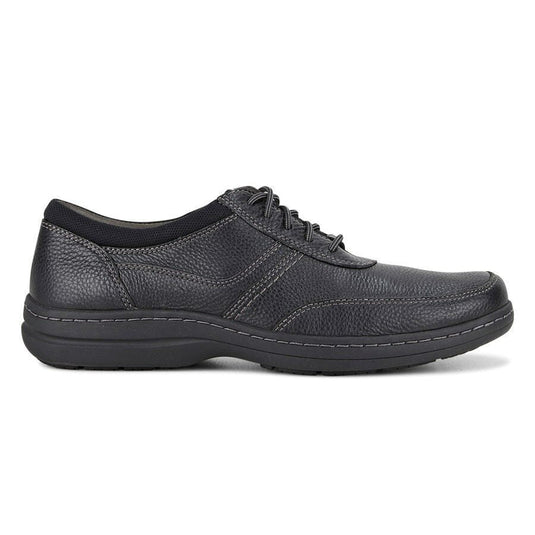 Hush Puppies Mens Elkhound MT Oxford Leather Shoes Casual Bounce 2.0 - Black-3