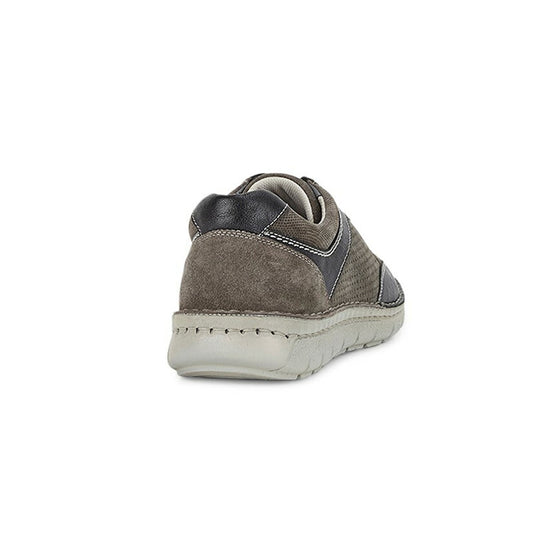 Hush Puppies Mens Casual Shoes Lace Up Comfort EE Wide Fit Everyday - Grey-4