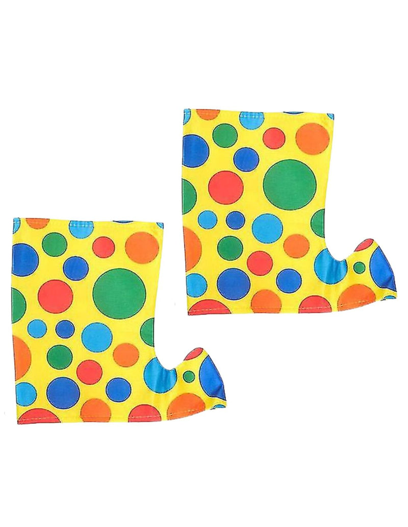 Load image into Gallery viewer, CLOWN BOOTS Shoe Covers Jester Elf Costume Party Halloween Shoes-0
