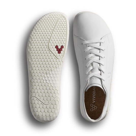 Vivobarefoot Geo Court IV Mens Bright White-1