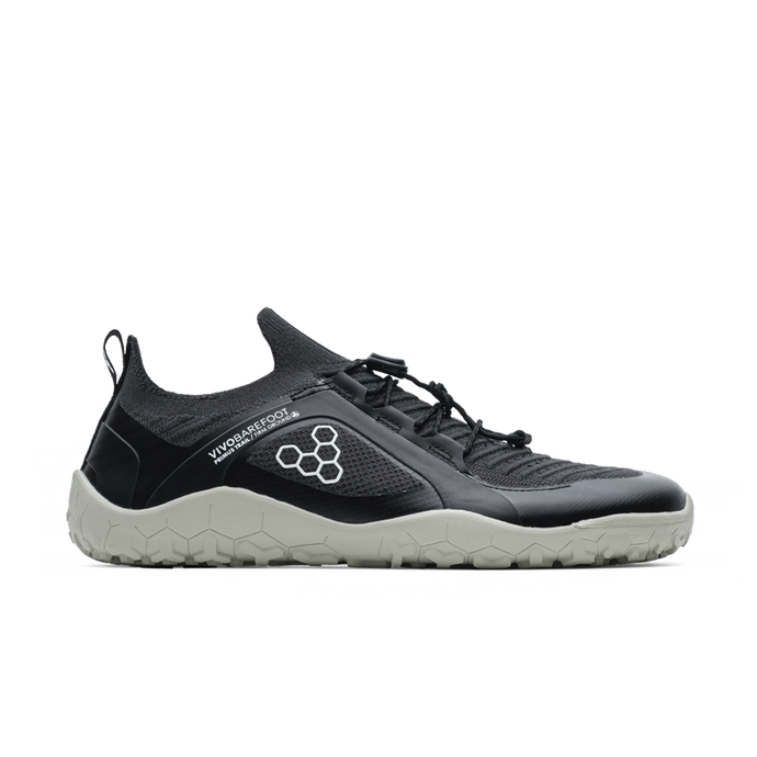 Vivobarefoot Primus Trail Knit FG Mens Obsidian/Sandstone-0