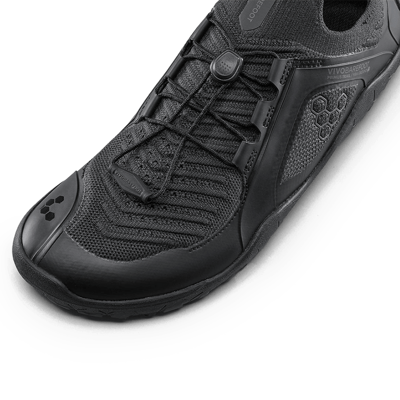 Load image into Gallery viewer, Vivobarefoot Primus Trail Knit FG Men's Barefoot Trail Runner – Obsidian
