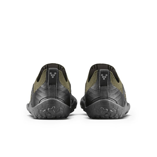Vivobarefoot Primus Trail Knit FG Grounding Mens Dark Olive